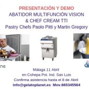 demostración abatidor Vision y Chef Cream